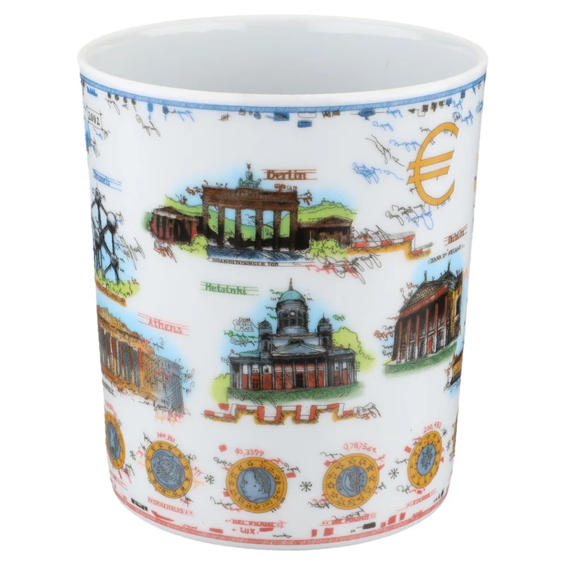 Kaffeebecher Euro Cities mit OVP