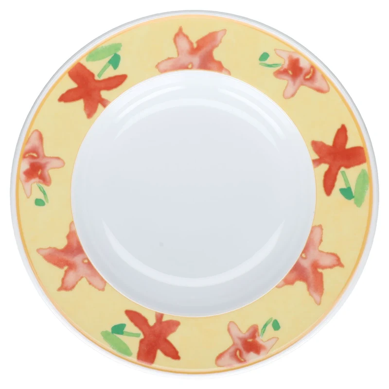 Suppenteller Blumenrand