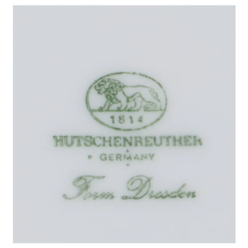 Sauciere mit Teller einteilig