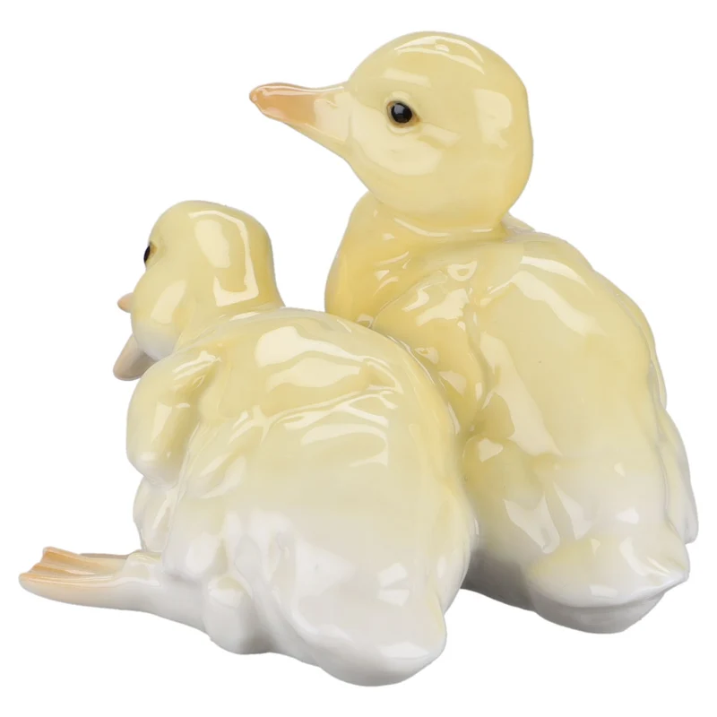 2 Enten schnäbeln