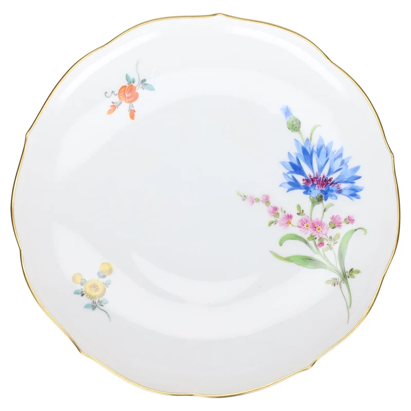 Suppentasse mit Untertasse Aster blau