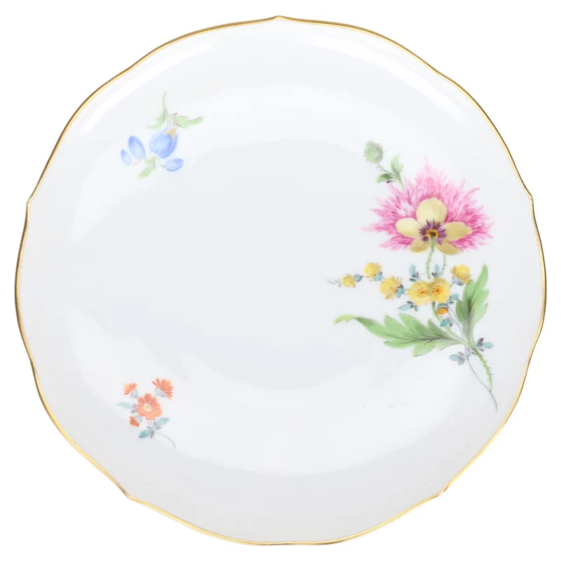 Suppentasse mit Untertasse Chrysantheme pink
