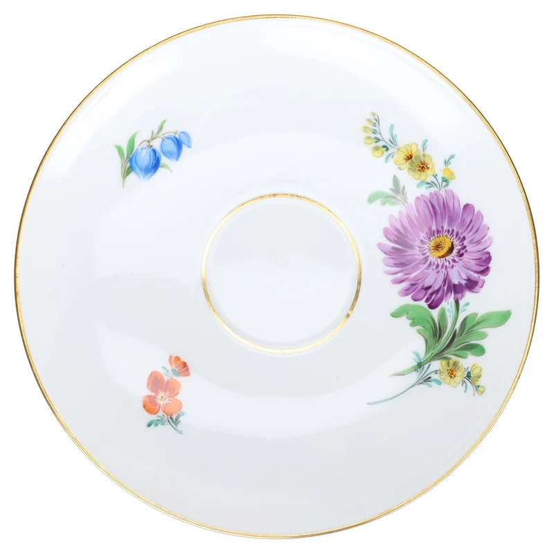 Kaffeetasse mit Untere Motiv Aster lila