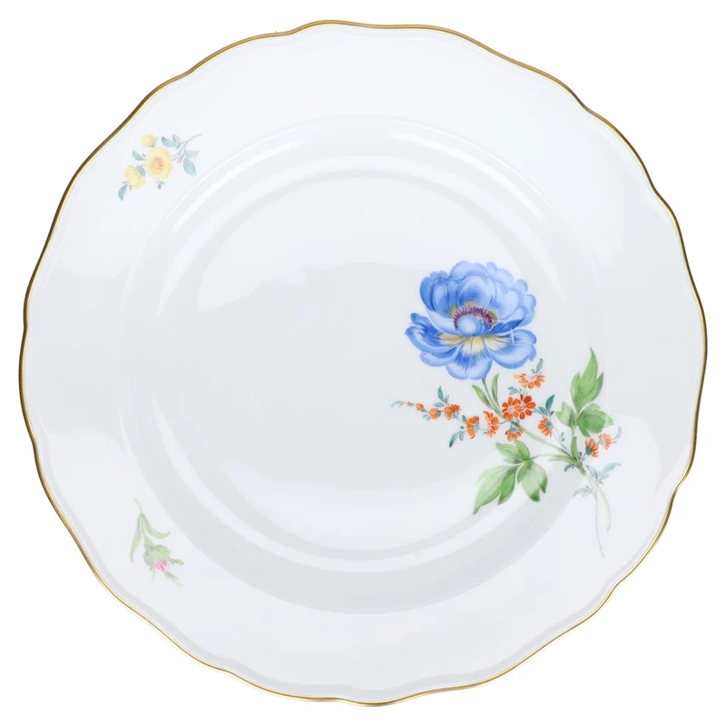 Speiseteller Blaue Blume