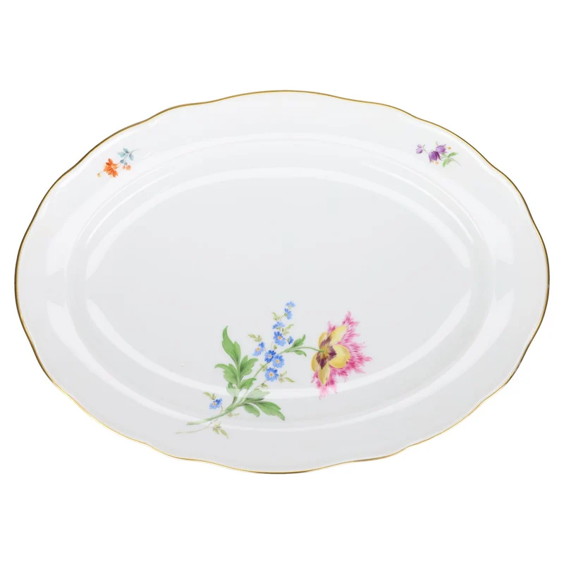 Fleischplatte groß Chrysantheme