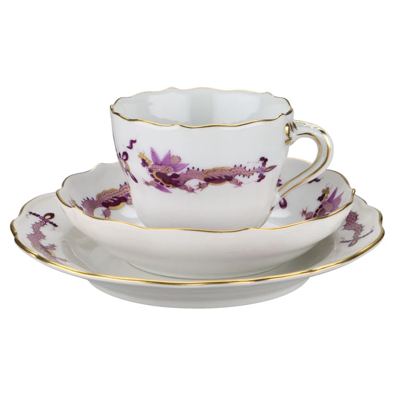 Mokkatasse Espressotasse als Gedeck 3-tlg.