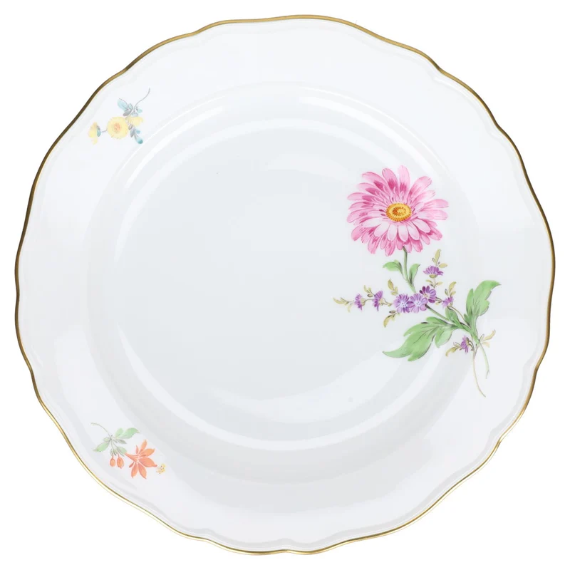 Kuchenteller groß Aster rosa
