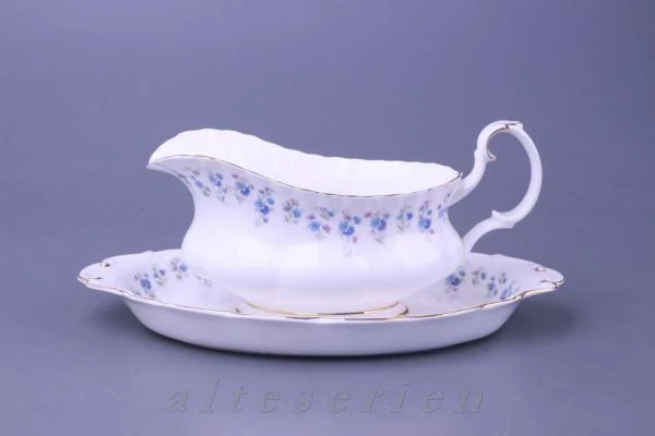 Sauciere mit Teller 2-tlg