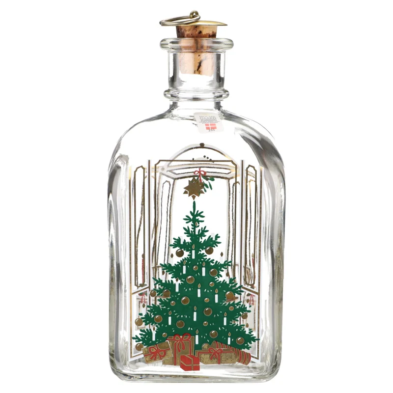 1985 Karaffe Weihnachtsflasche H 19 cm