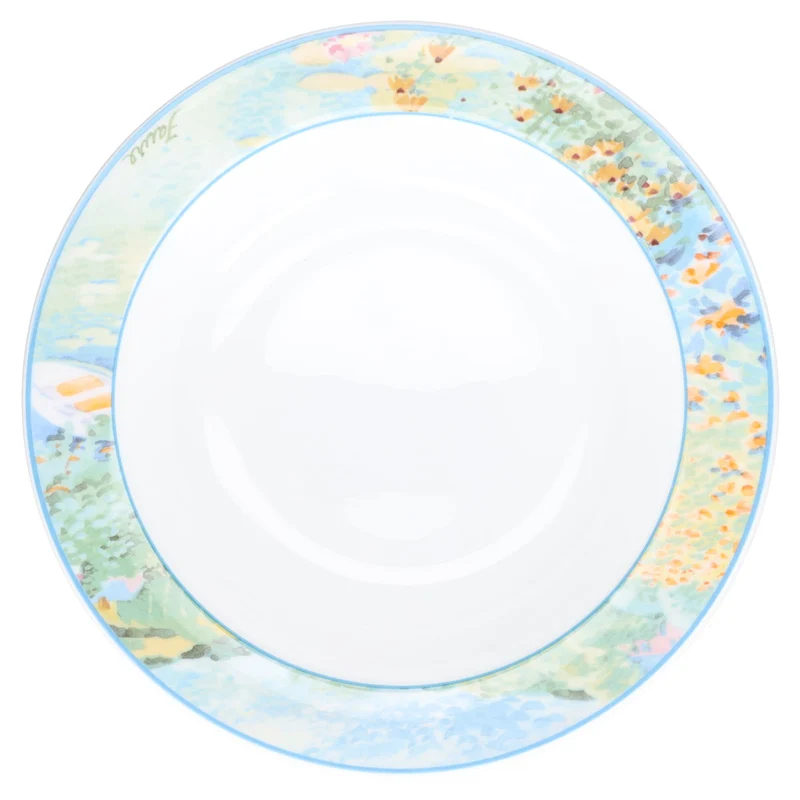 Salatteller mit Fahne
