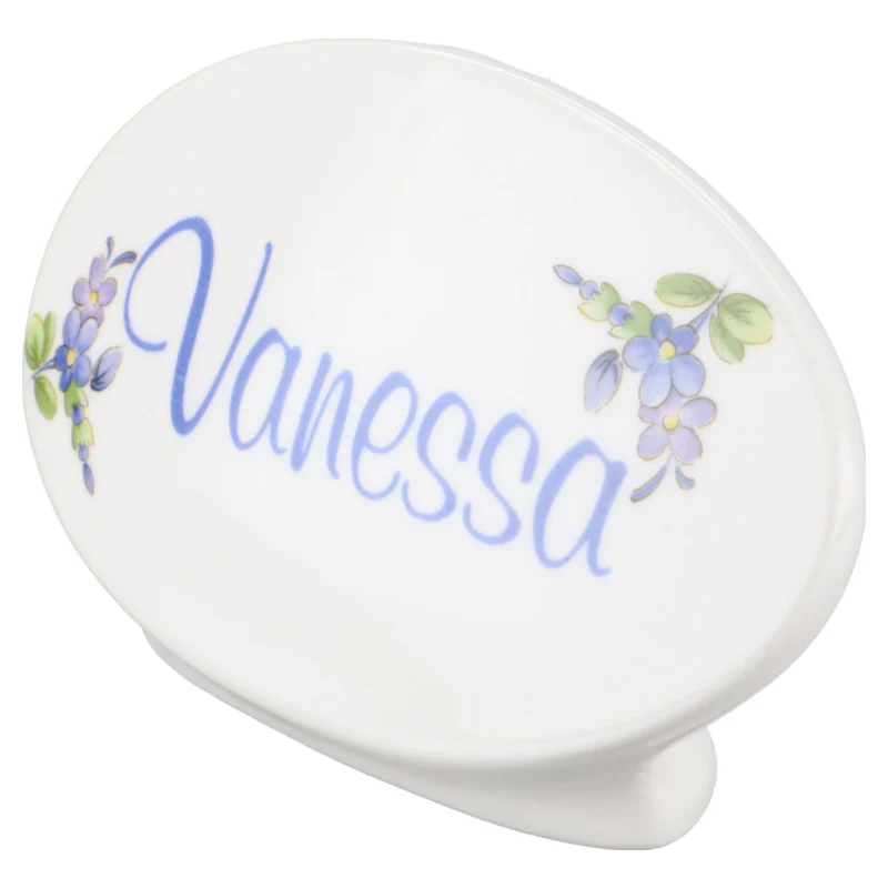 kleiner Porzellanständer \" Vanessa \"