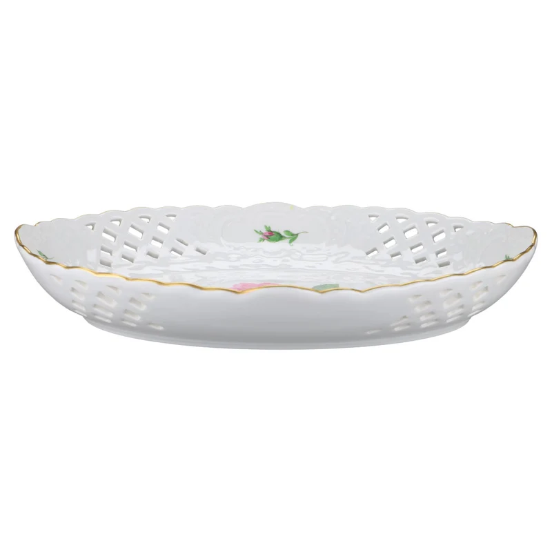 Schale Durchbruchschale oval II.W