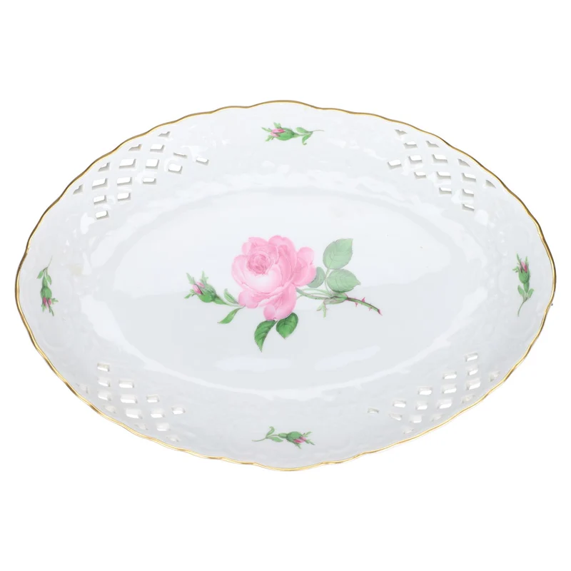 Schale Durchbruchschale oval II.W