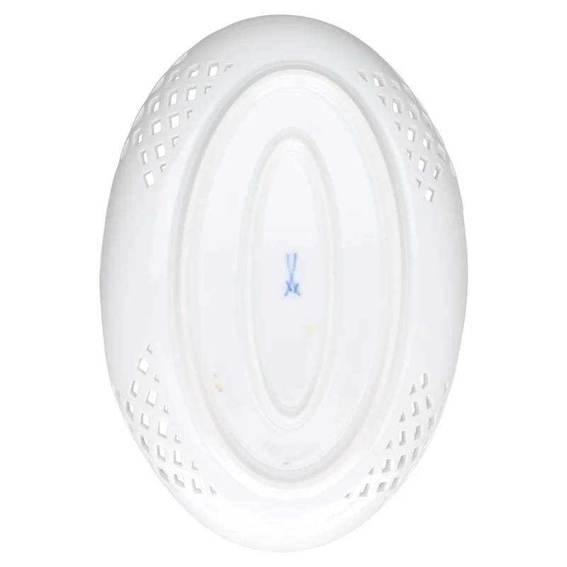 Schale Durchbruchschale oval II.W