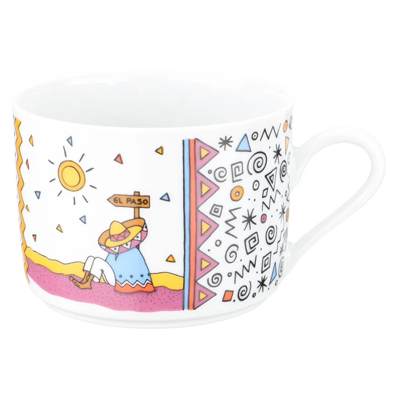 Kaffeetasse gerade Form