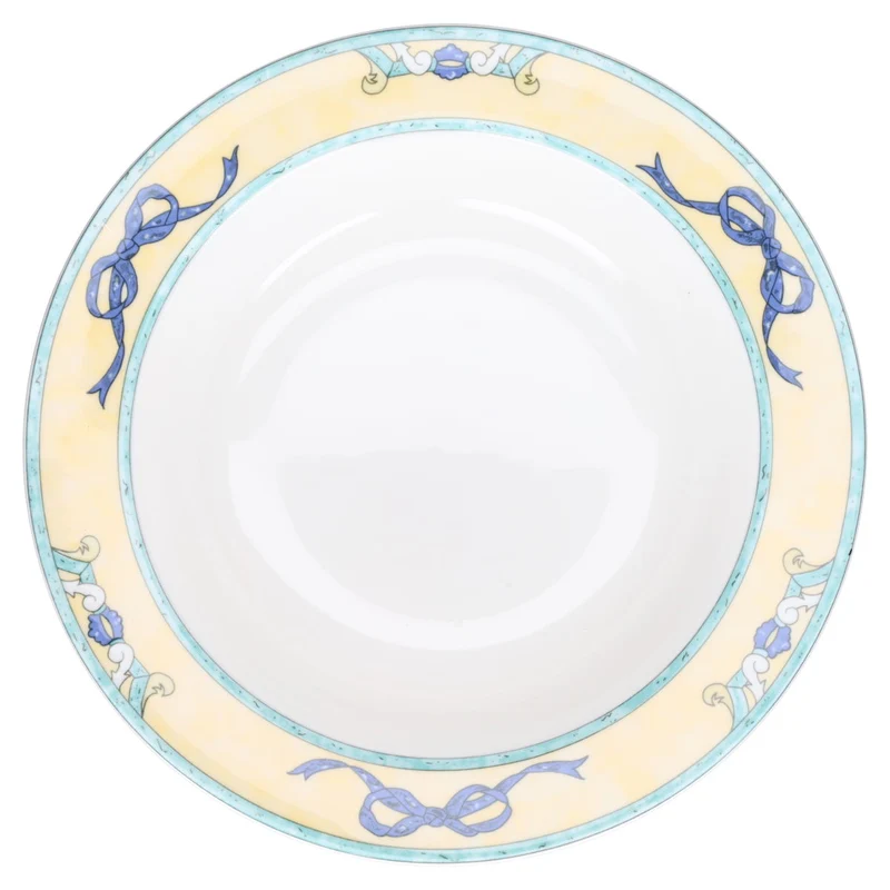 Salatteller mit Fahne