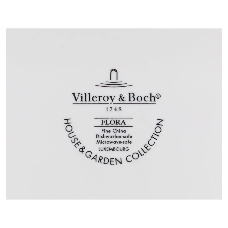 Speiseteller Teildekor grün
