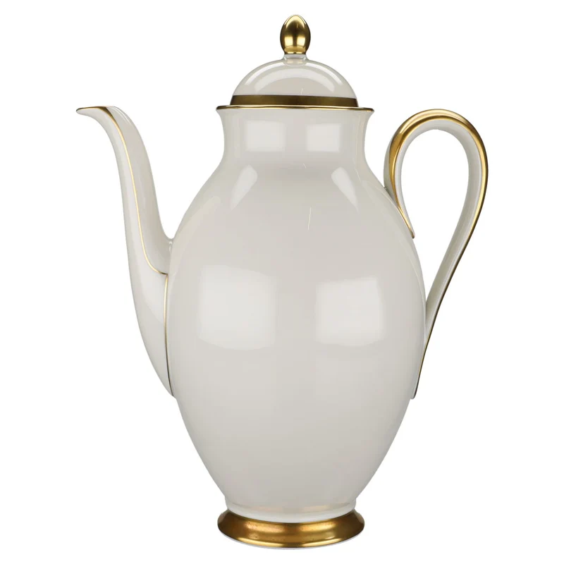 Kaffeekanne ohne Goldbordüre