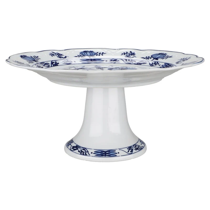 Gebäckschale auf Fuß D 23,8 cm H 11,3 cm