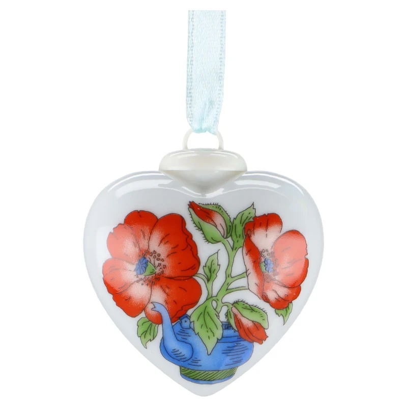Mini-Herz Mohnblume