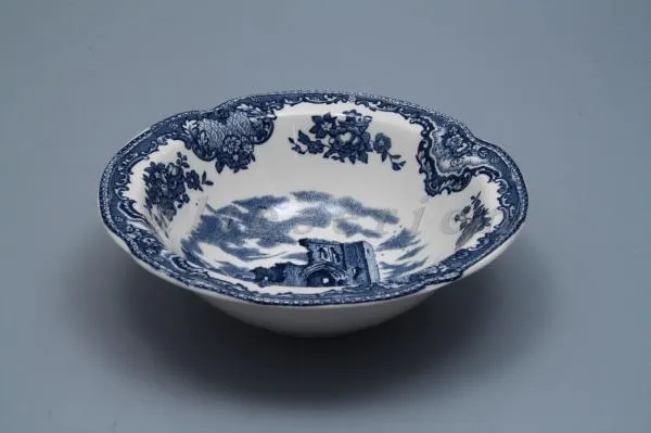 Müslischale mit Fahne D 15,5 cm H 4,5 cm