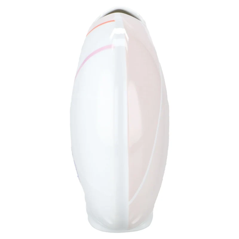 Vase oval flach