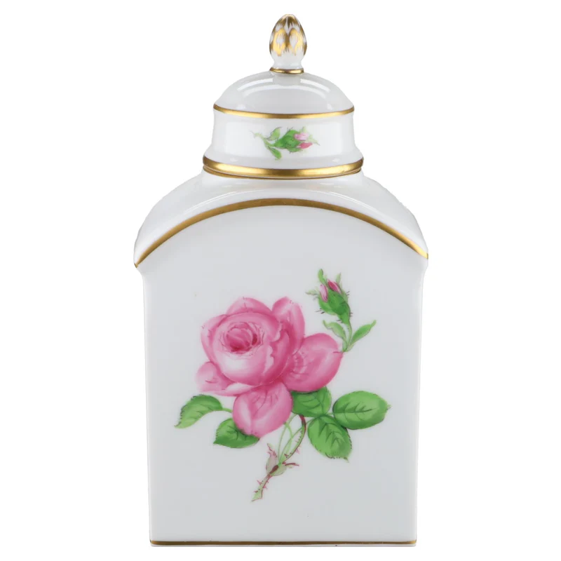 Rote Rose - Teedose