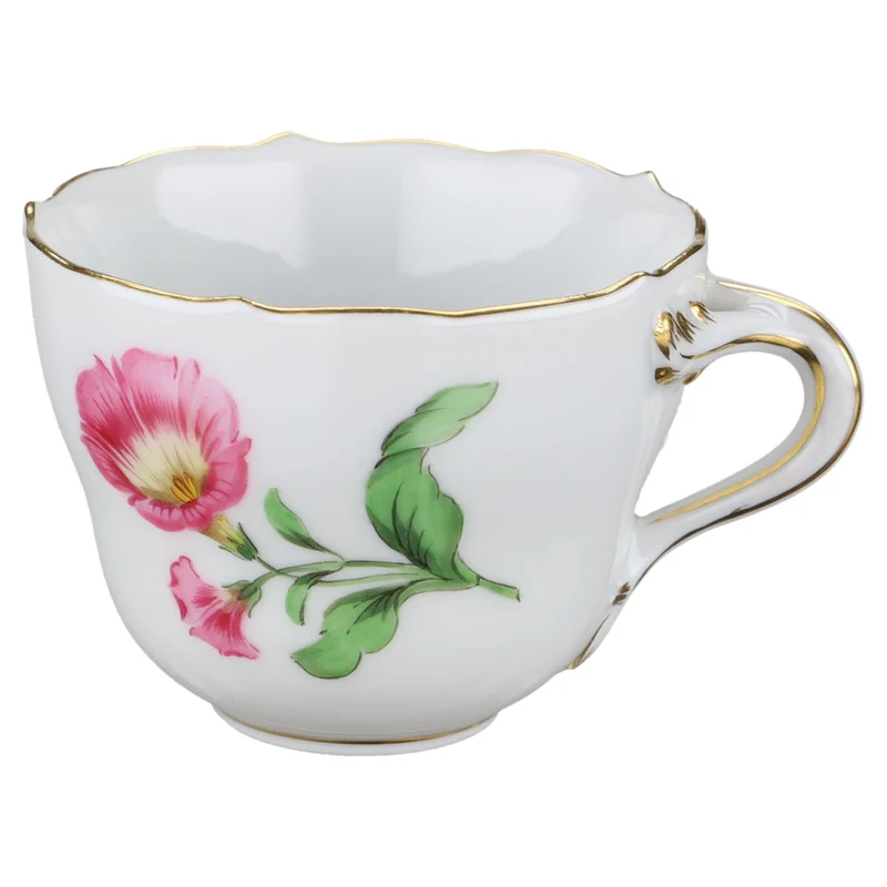 Mokkatasse mit Untere Blüte Rosa