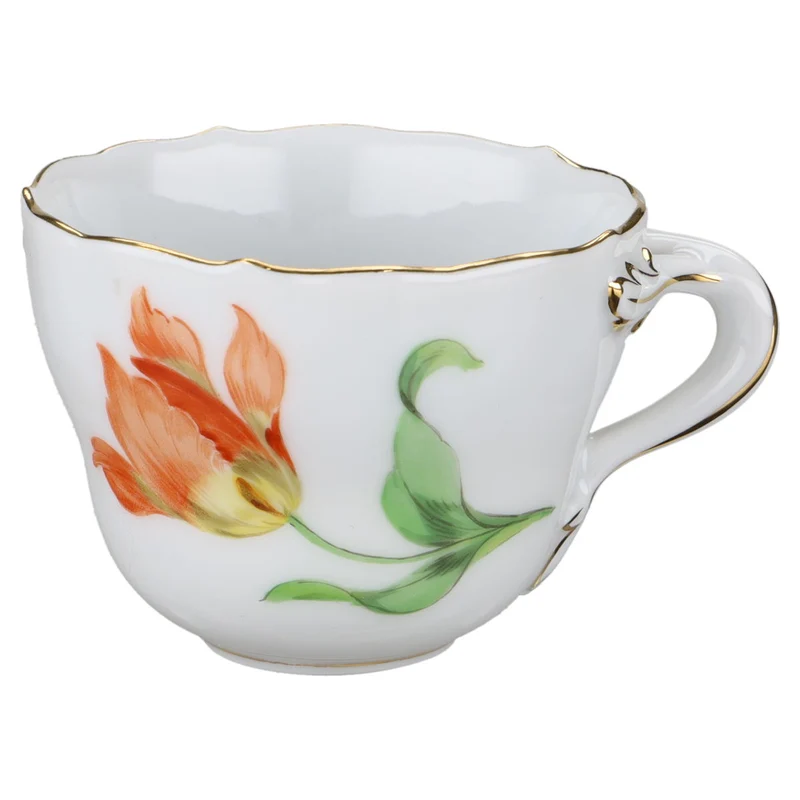 Mokkatasse mit Untere Motiv Tulpe Orange