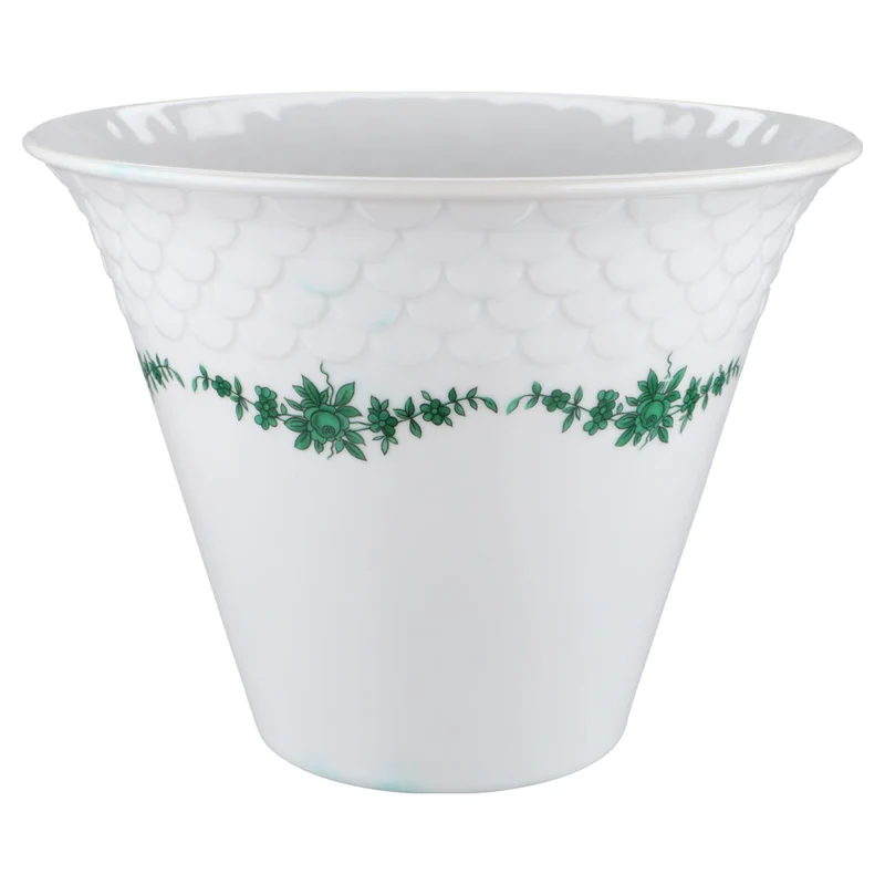Blumenübertopf H 12,5 cm D 16 cm Rarität