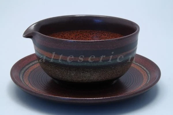 Sauciere mit Teller 2-teilig