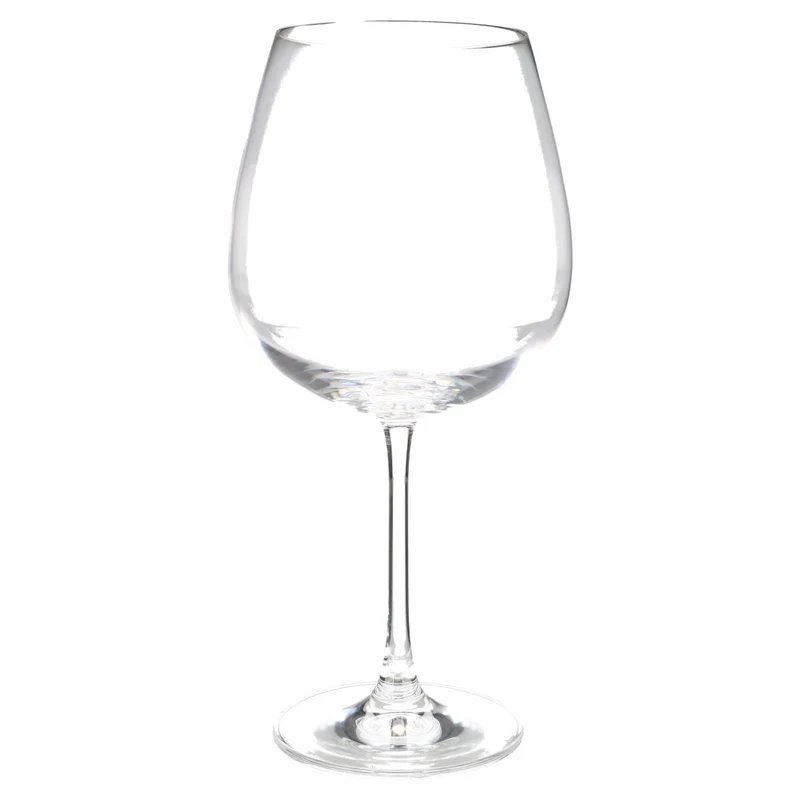 Burgunder Glas hohe Form