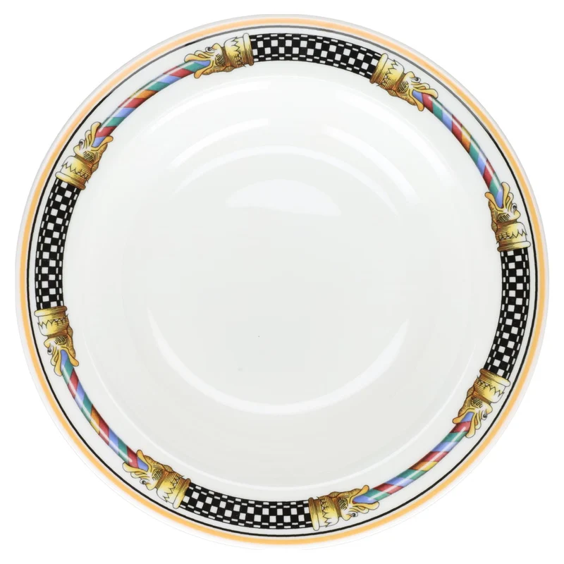 Salatteller mit Fahne