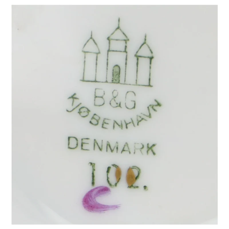 Kaffeetasse Modell 102 Blüte Lila Gelb