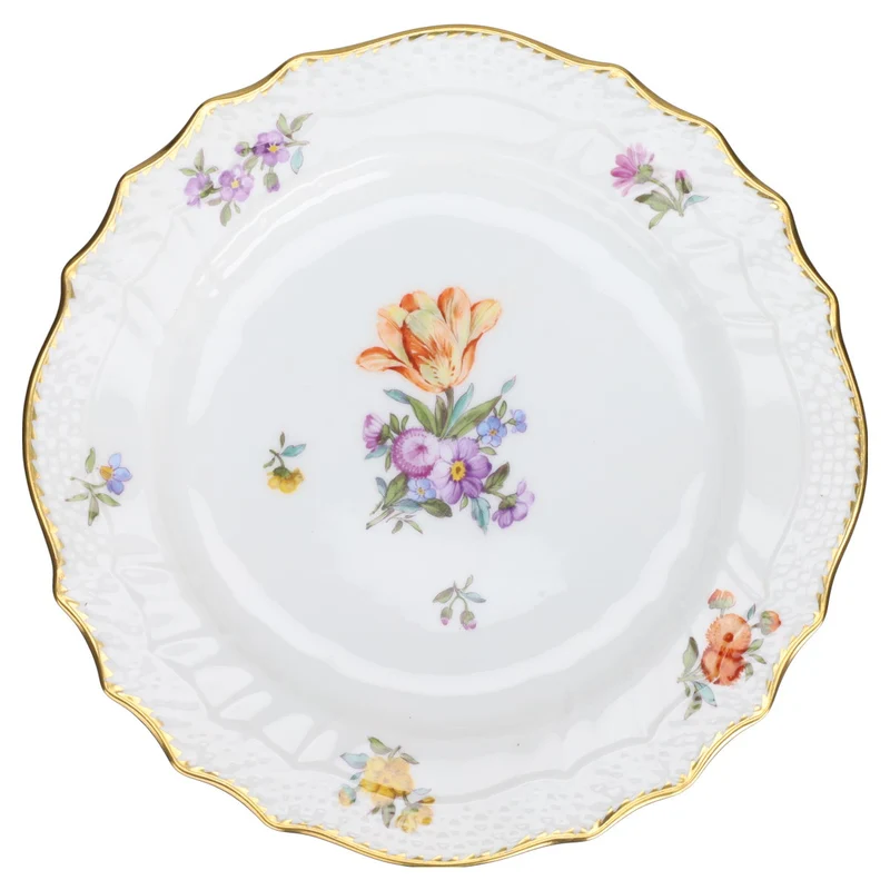 Kuchenteller klein 1625 Tulpe orange offen