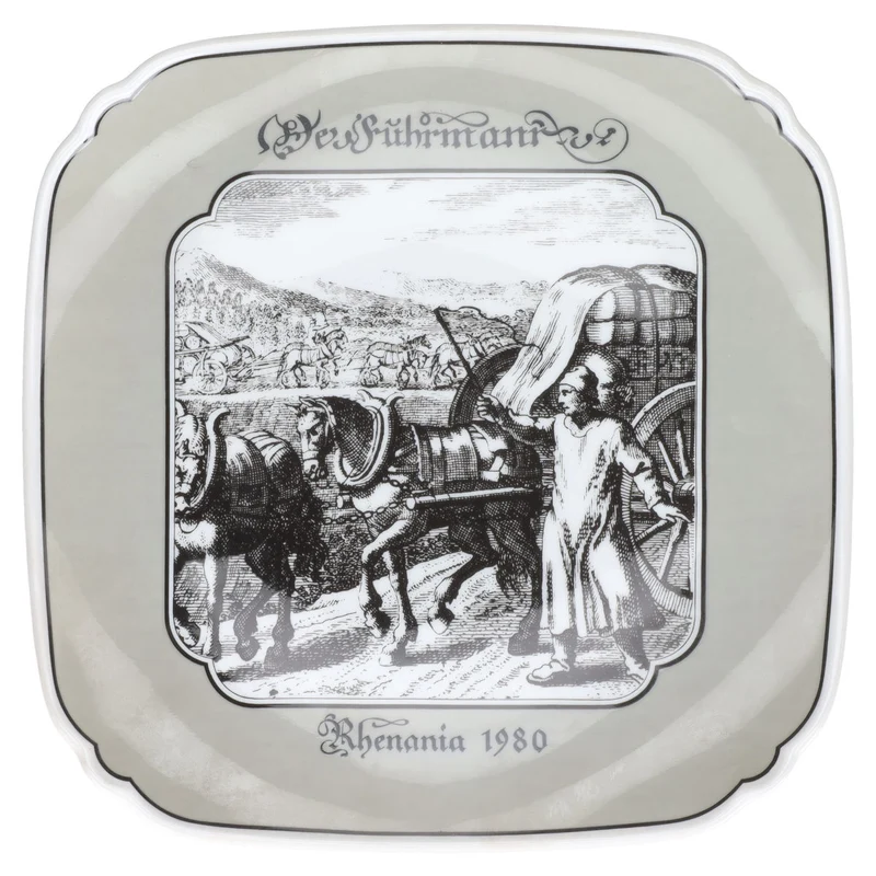 Wandteller Der Führmann 1980