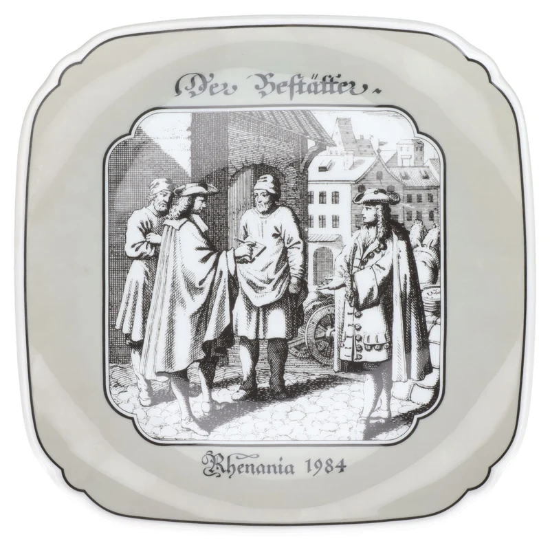 Wandteller Der Hestätter 1984