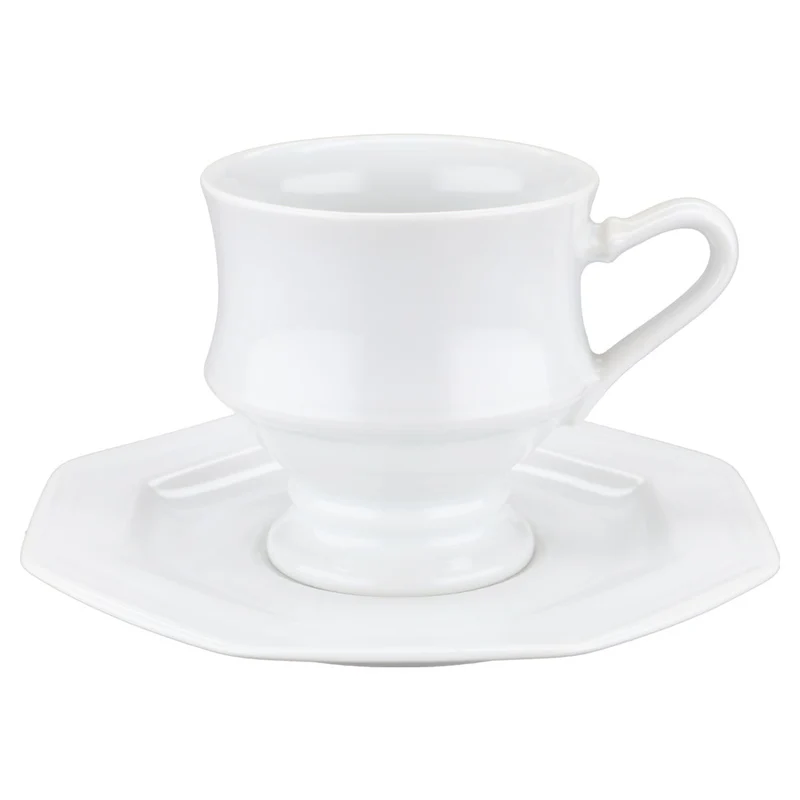 Kaffeetasse mit Untere auf Fuss