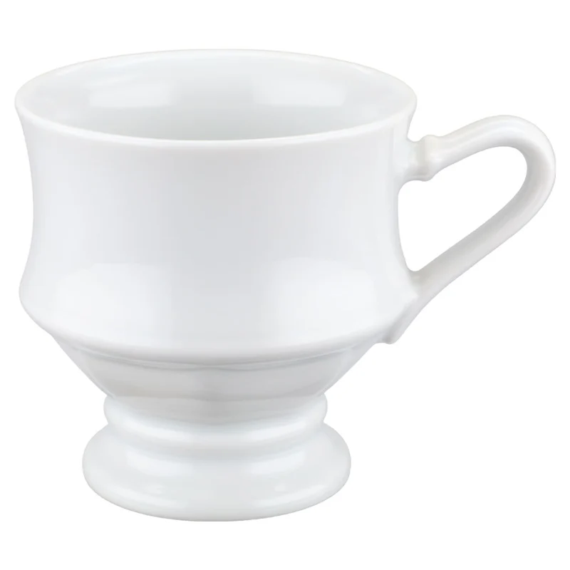 Kaffeetasse mit Untere auf Fuss