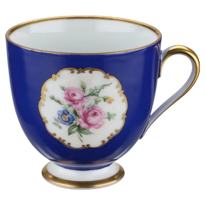 Mokkatasse Espressotasse mit Untere Blau