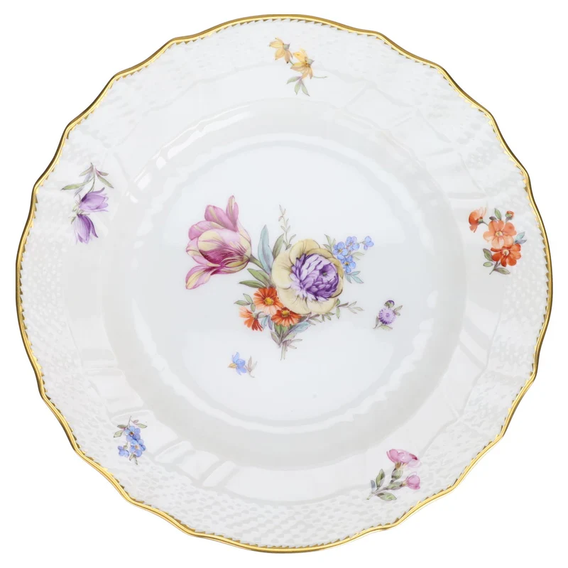 Speiseteller groß 1621 Lila Tulpe
