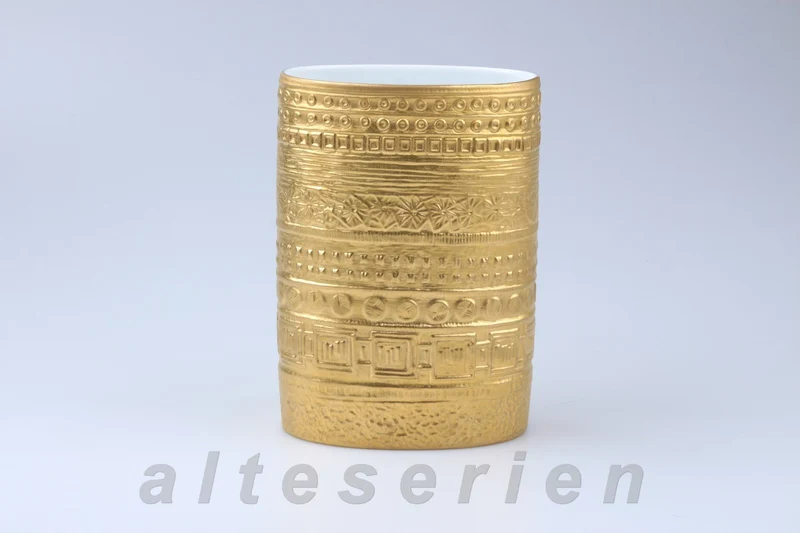 Vase Volldekor Gold