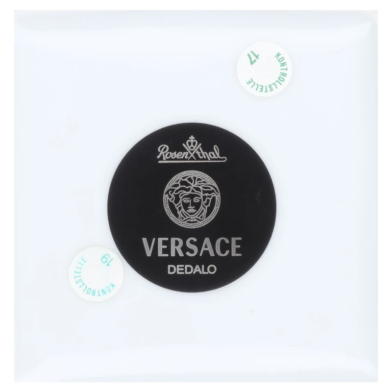 Vase groß Medusa Volldekor Silber