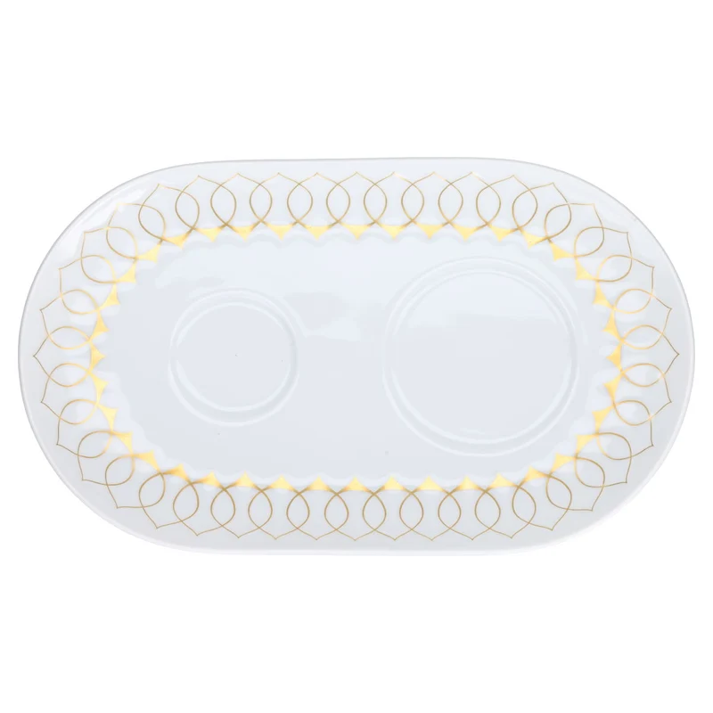 Tablett für Milch + Zucker