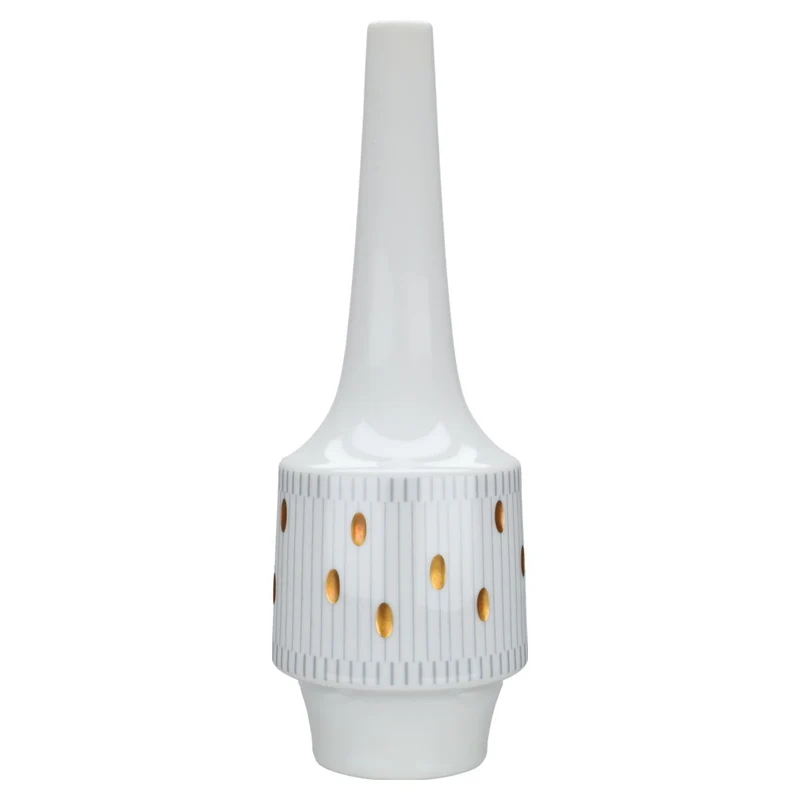 Vase handgeschliffen Gemmo Schliff