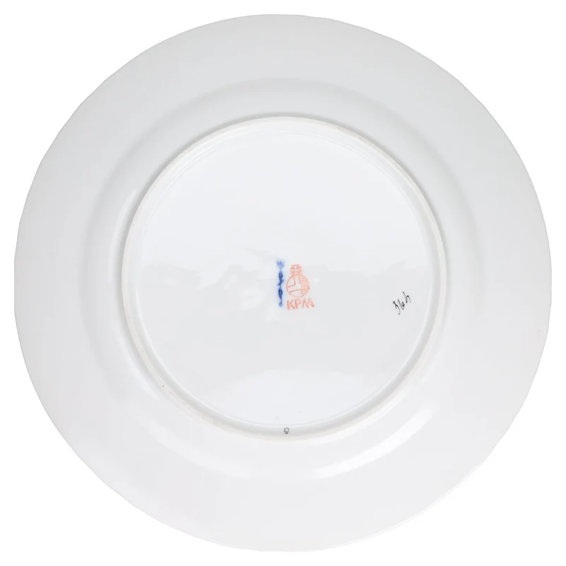 Kuchenteller klein Motiv Margerite Orange