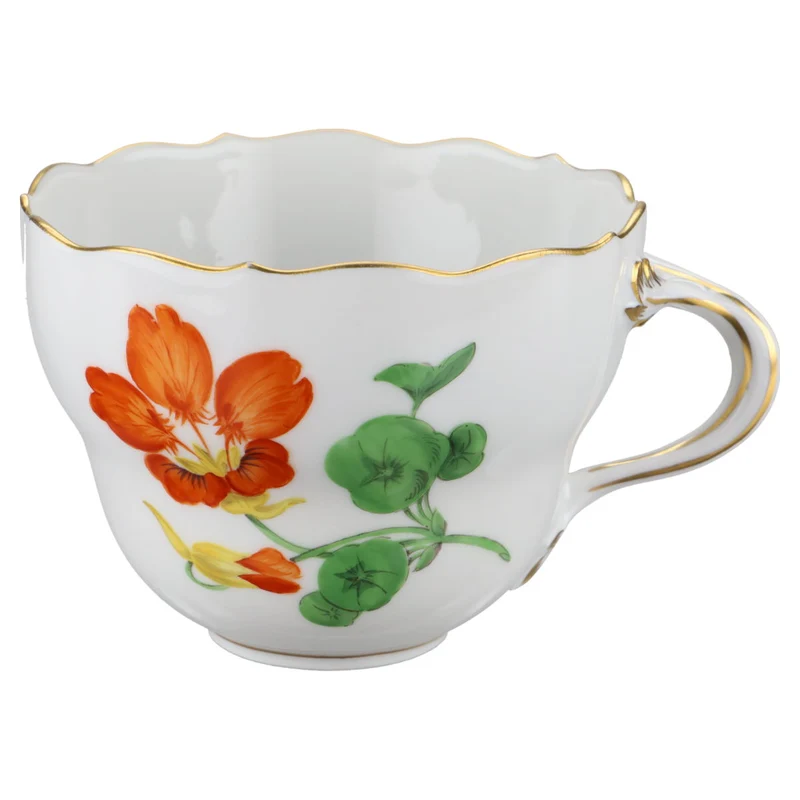 Kaffeetasse Kapuzinerkresse