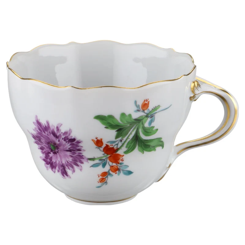 Kaffeetasse Lila Blume