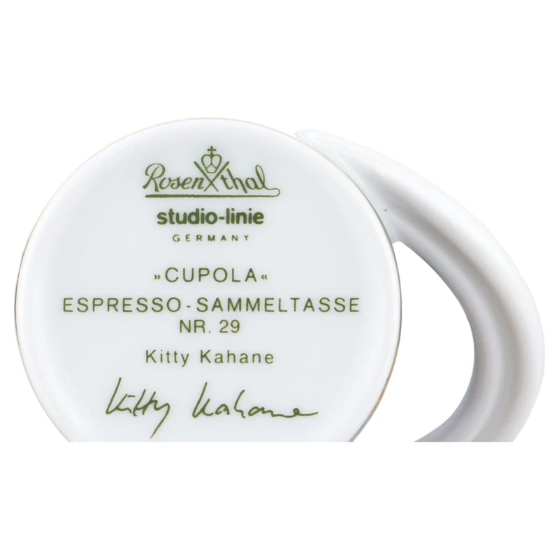 Mokkatasse Espressotasse mit Untere Nr. 29 Kitty Kahane II. Wahl
