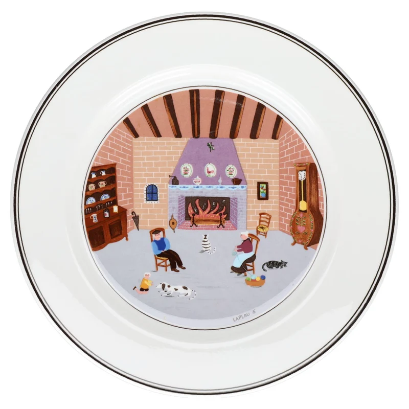 Kuchenteller Lapplau 5 Kamin